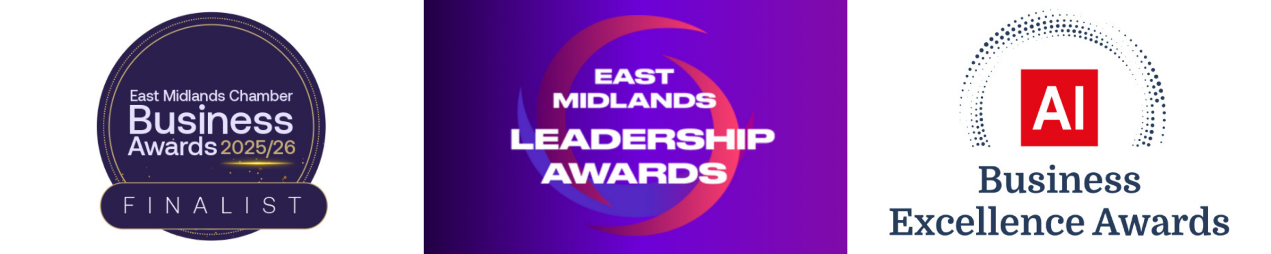 East Midlands Chamber, East Midlands Leadership Awards & AI Business Excellence Awards