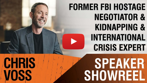 Chris Voss official decision making speaker