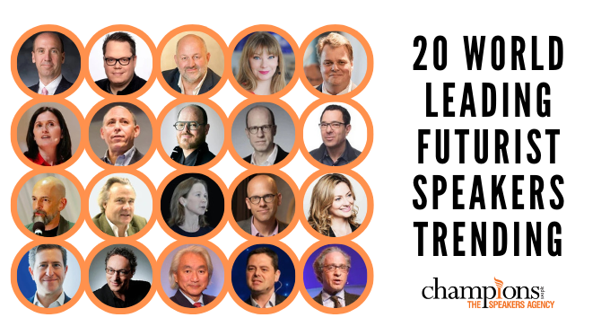 Image of 20 World Leading Futurist Speakers to hire via Champions Speakers