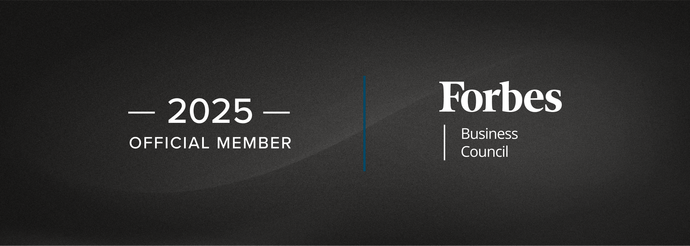 Forbes Business Council Official Member